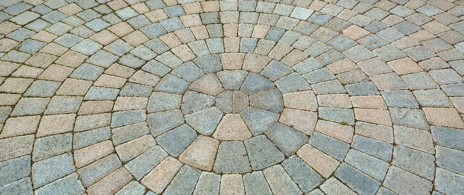 Pavers for a patio in Charlotte, NC.